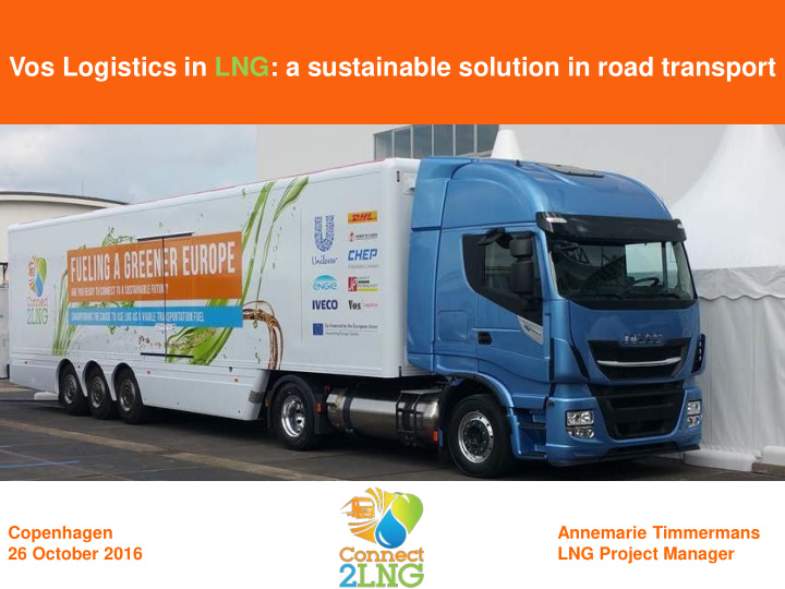 vos logistics in lng a sustainable solution in road