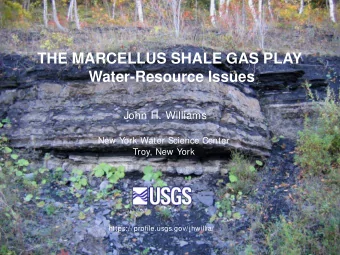 John H. Williams  New York Water Science Center  Troy, New York  https://profile.usgs.gov/jhwillia/