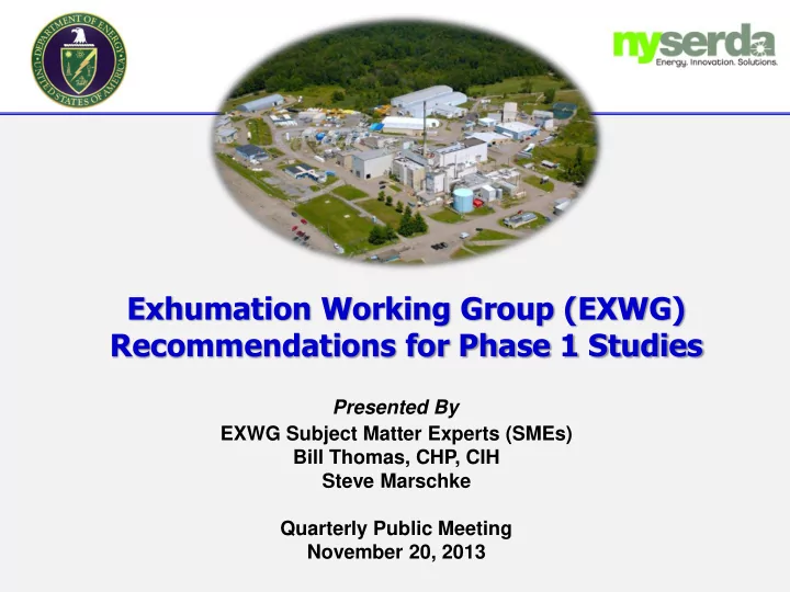recommendations for phase 1 studies