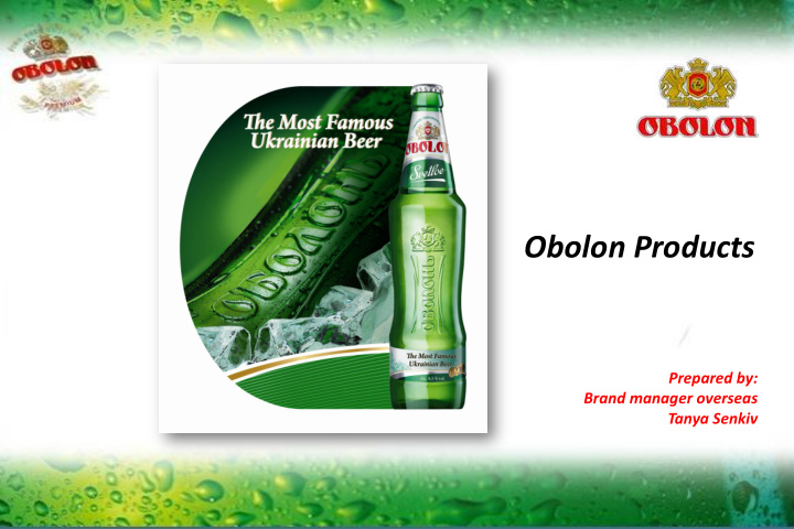 obolon products