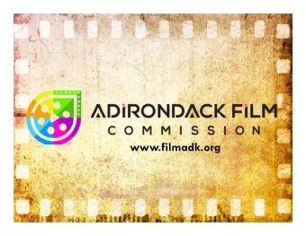 www.filmadk.org  DRI FUNDING  MEMBERSHIP TO AFCI    WEBSITE CREATION    FAM/SCOUT TOURS