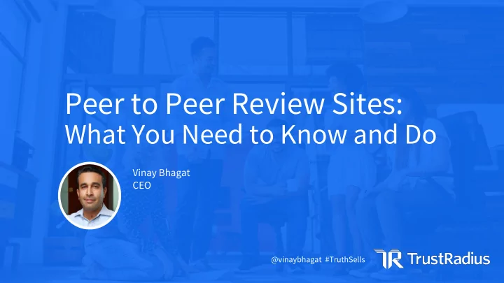 peer to peer review sites