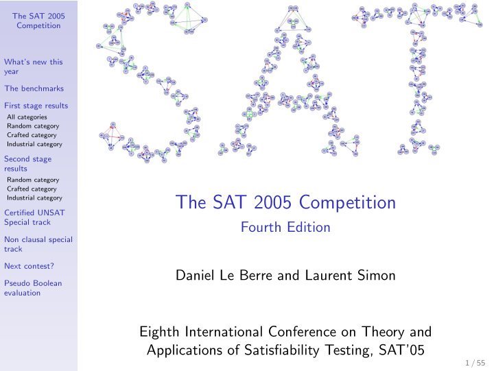 the sat 2005 competition