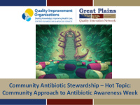 community antibiotic stewardship hot topic community