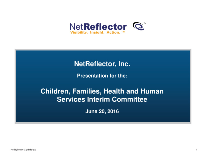 children families health and human services interim