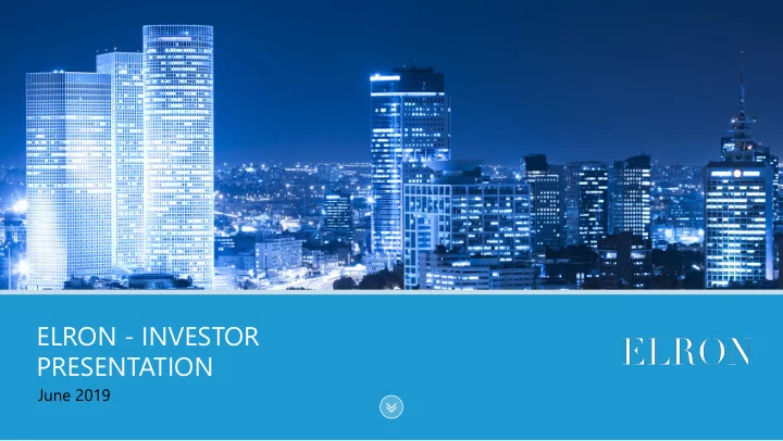 elron investor