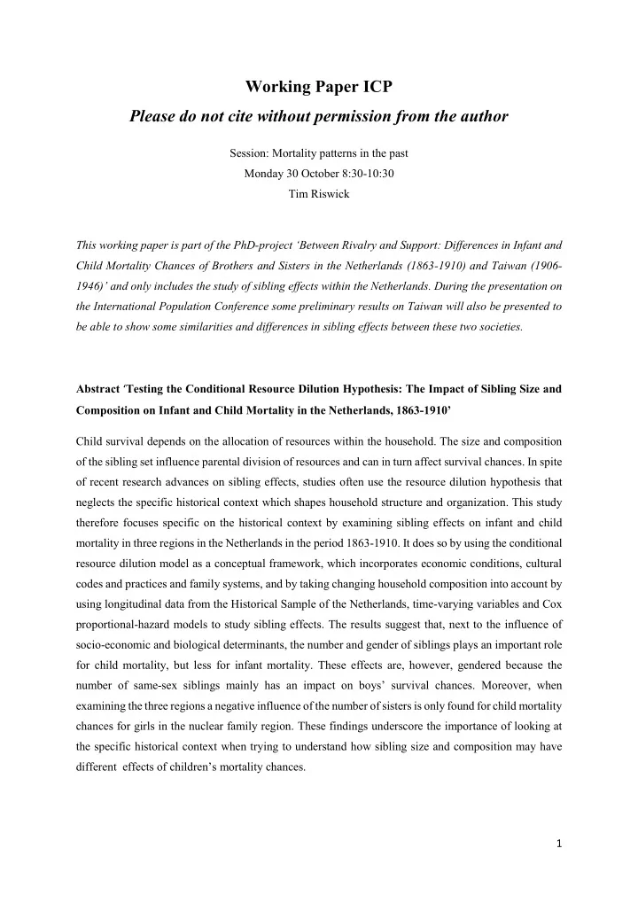 working paper icp please do not cite without permission