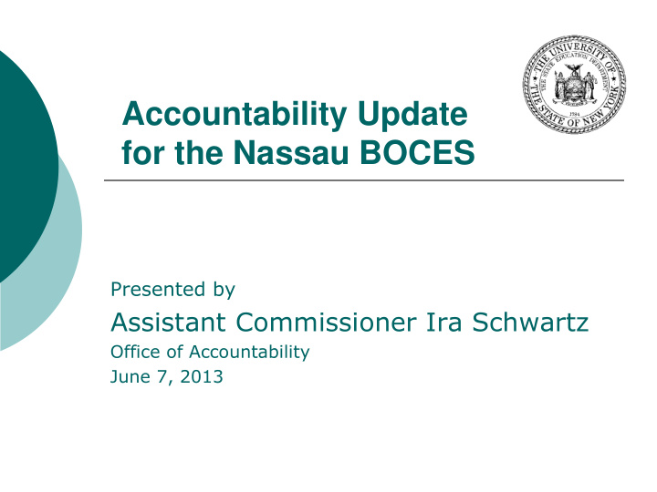 accountability update for the nassau boces