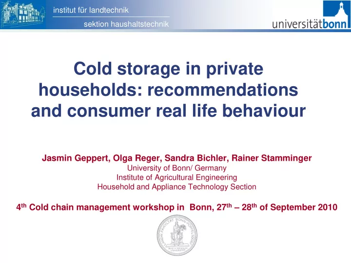 and consumer real life behaviour