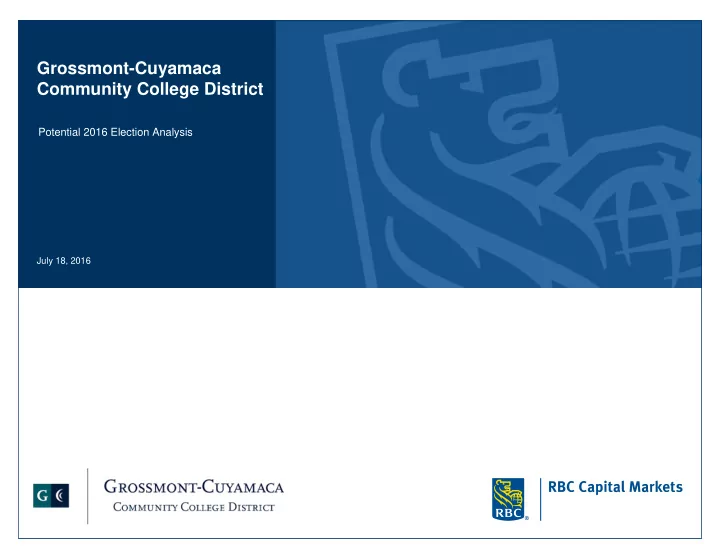 grossmont cuyamaca community college district