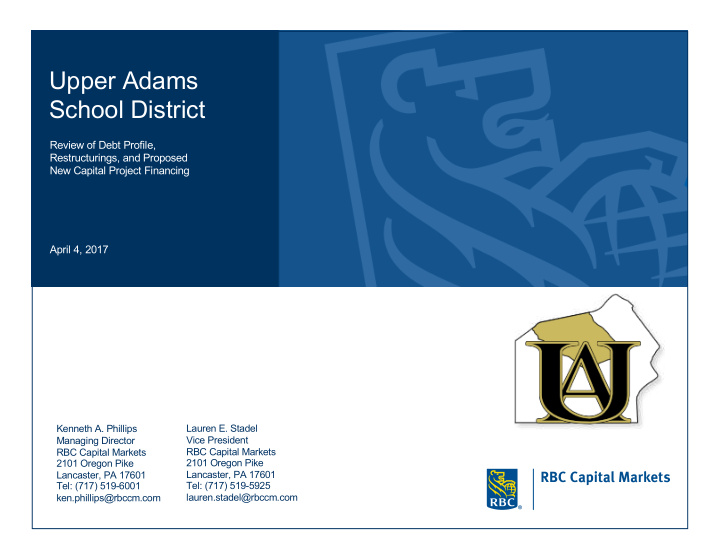 upper adams school district