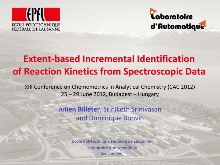 extent based incremental identification based incremental