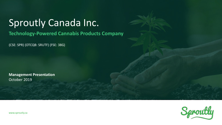 sproutly canada inc