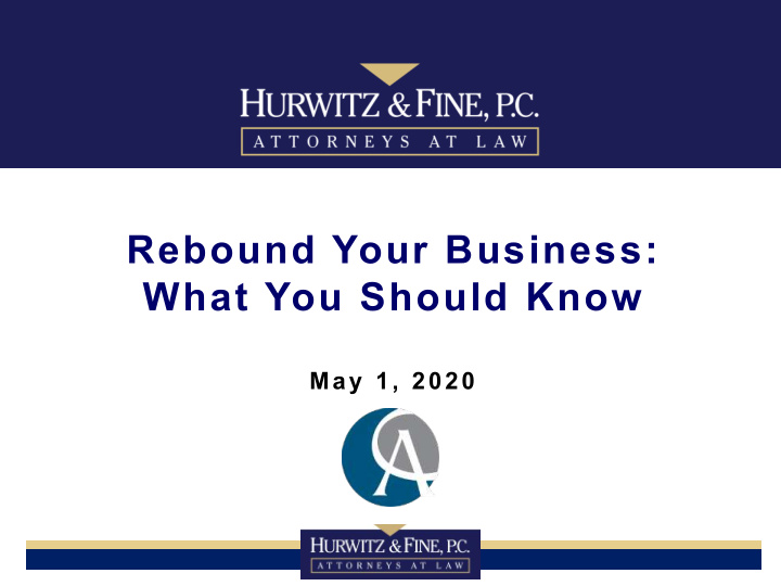 rebound your business what you should know