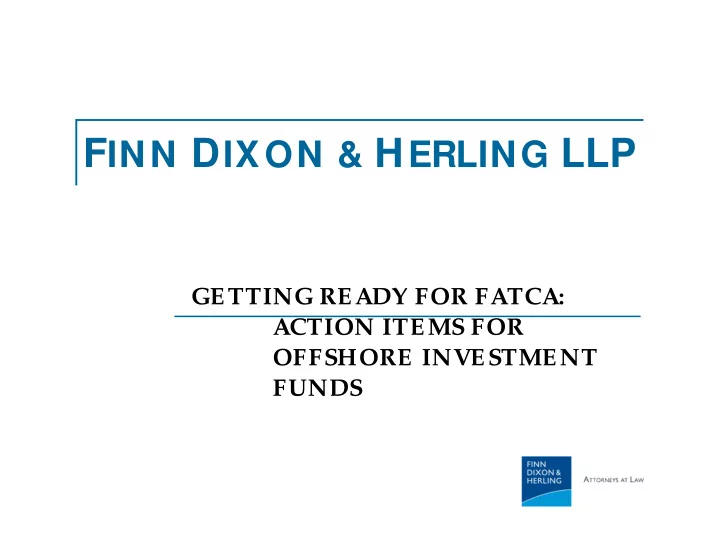 f inn d ixon h erling llp