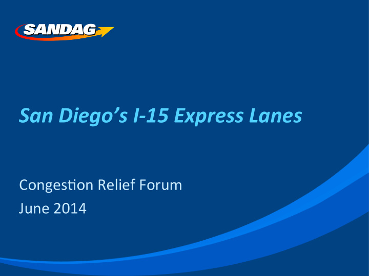 san diego s i 15 express lanes