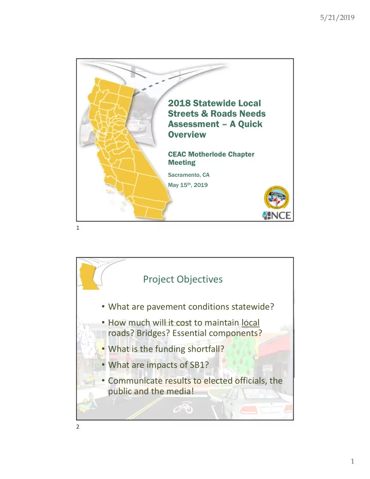 project objectives