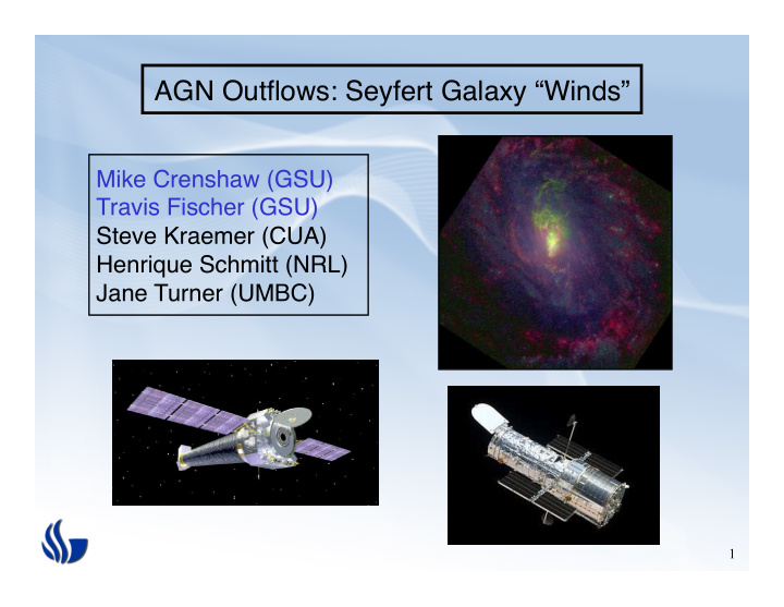 agn outflows seyfert galaxy winds