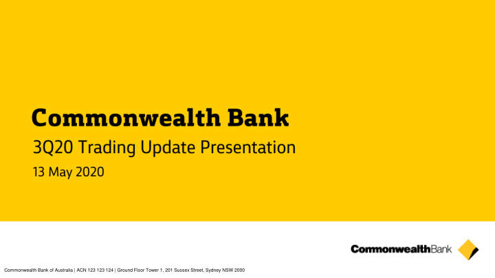 commonwealth bank of australia acn 123 123 124 ground