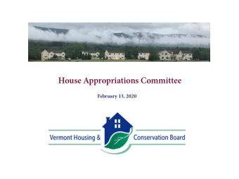 House Appropriations Committee  February 13, 2020  Dorothy Weicker, Vermont Folklife Center photo