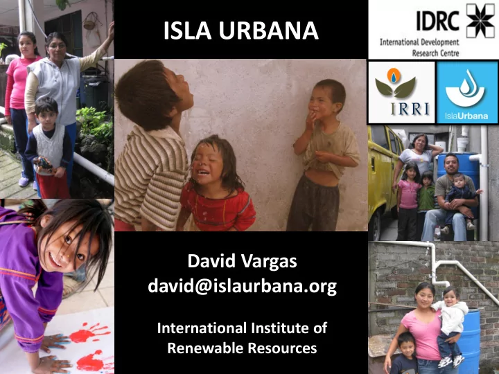 isla urbana