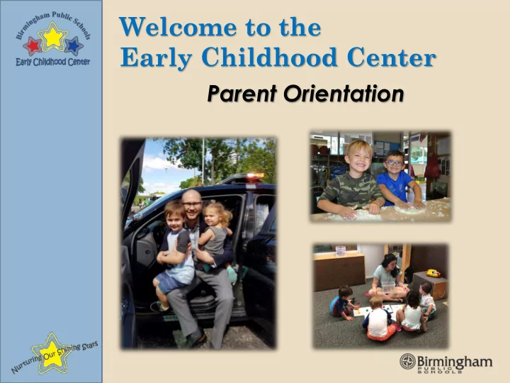 early childhood center