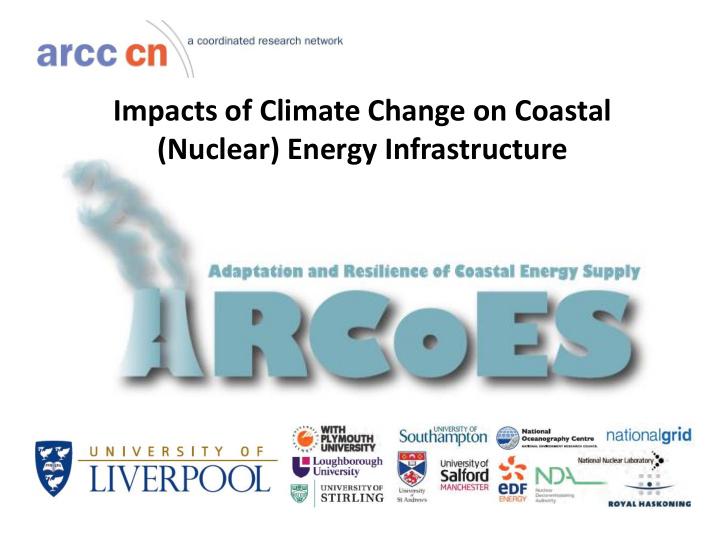 impacts of climate change on coastal nuclear energy