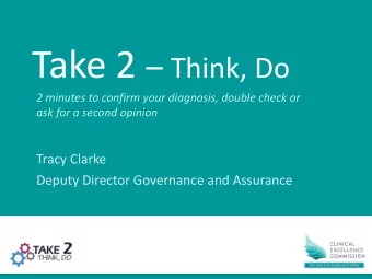 Diagnostic error is increasingly recognised as a significant  problem globally  Analysis of