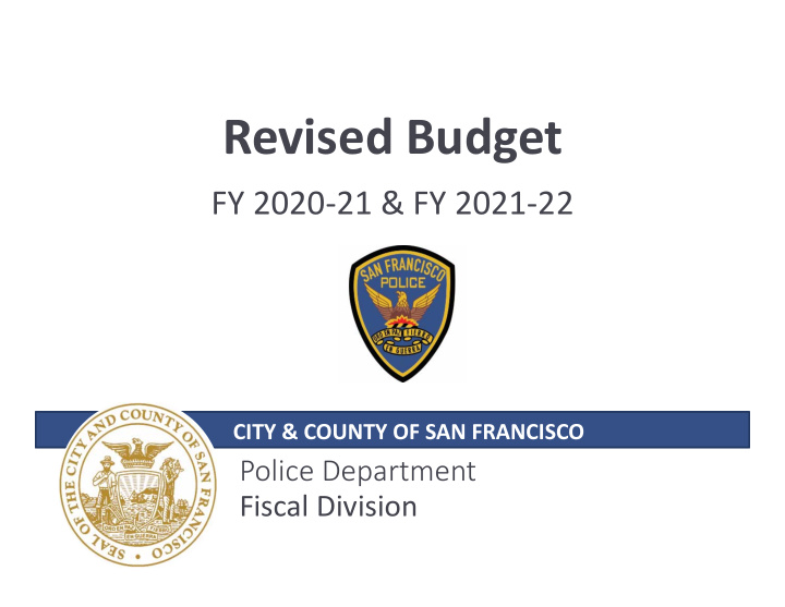 revised budget