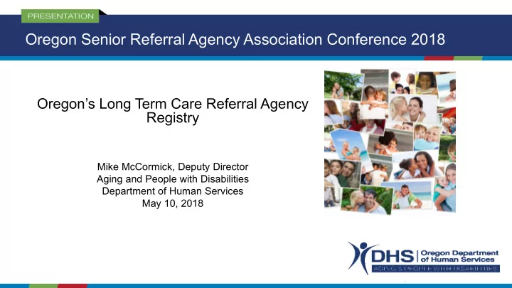 oregon senior referral agency association conference 2018