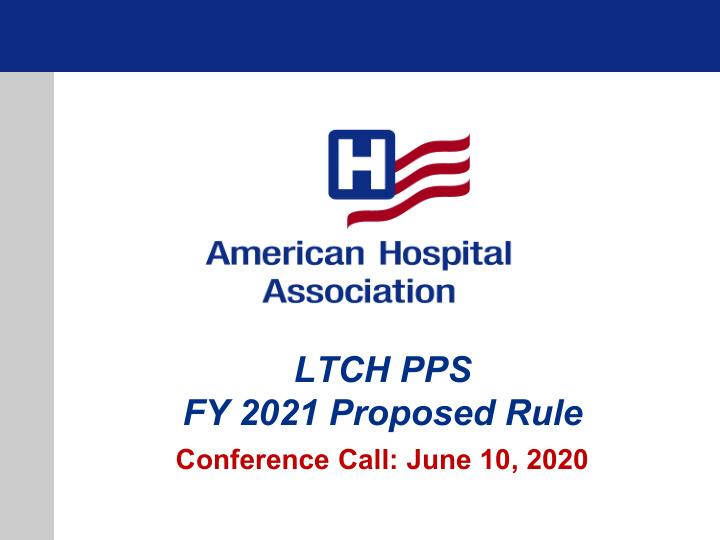 ltch pps fy 2021 proposed rule