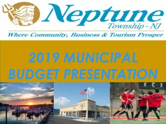 BUDGET PRESENTATION  BUDGET / MISSION STATEMENT  In order to serve the diverse needs of our