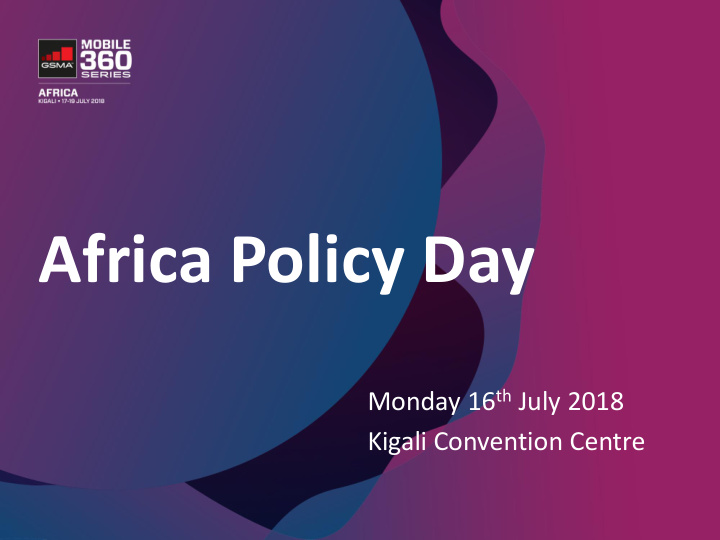 africa policy day