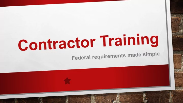what you need to know to contract with bha