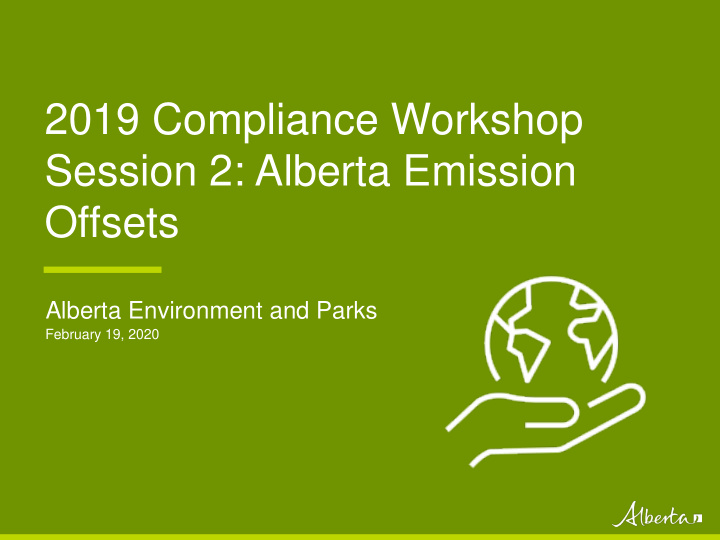 2019 compliance workshop session 2 alberta emission