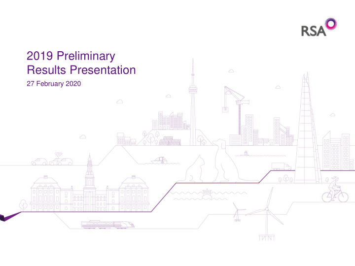 2019 preliminary results presentation