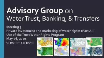 Todays Agenda  Time  Topic  Presenter 9:30  9:45  Welcome, review agenda &amp; objectives,