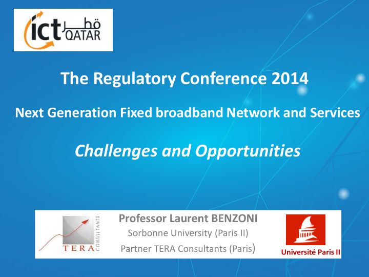 the regulatory conference 2014