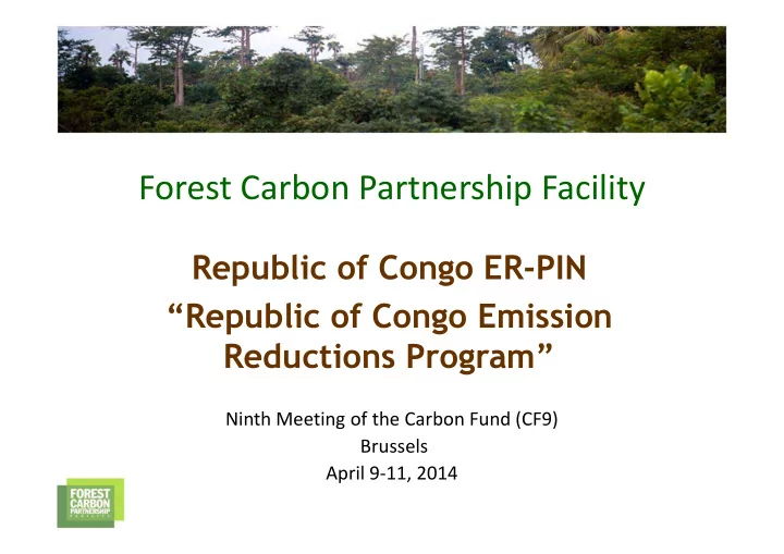 forest carbon partnership facility