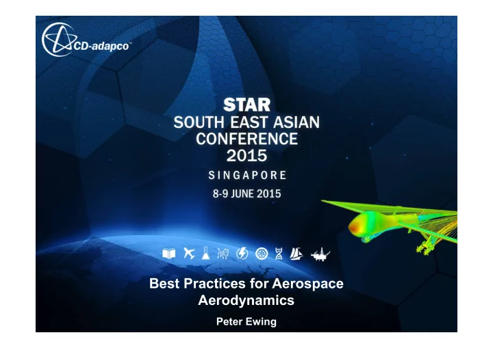 best practices for aerospace aerodynamics