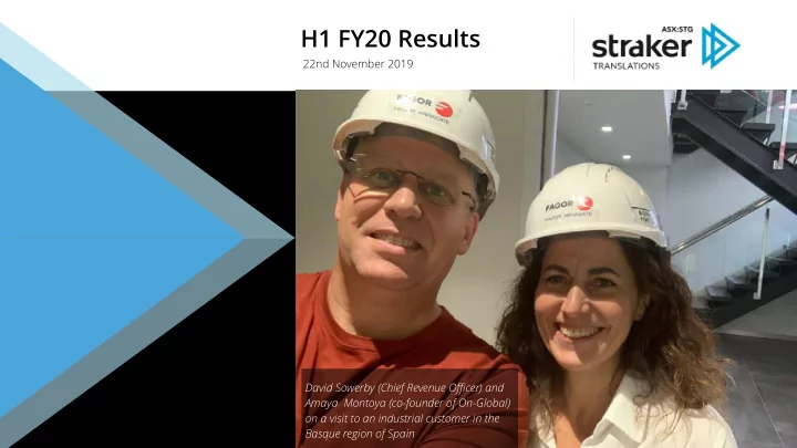 h1 fy20 results