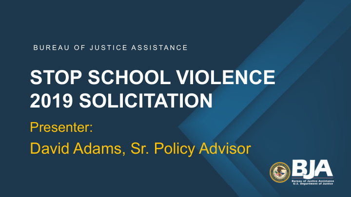 stop school violence 2019 solicitation