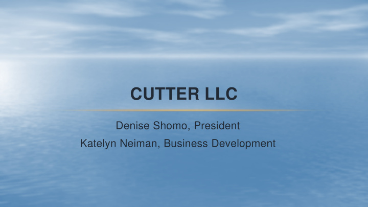 cutter llc