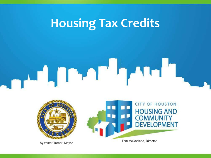 housing tax credits