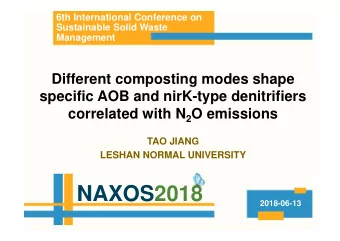 NAXOS2018  2018-06-13  Project partner  Guoxue Li  Tao Jiang  Jiali Chang  China  Leshan  Leshan