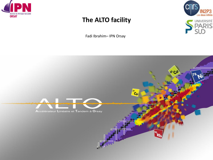 the alto facility