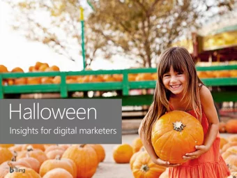 Halloween  Insights for digital marketers  Of American adults celebrated Halloween in 2014.