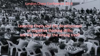 Lit Review  the number of studies relating to learning to play chess and education:  ADHD (2)