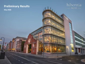 Preliminary Results  May 2020  Disclaimer  This presentation (hereinafter &quot;this