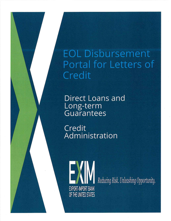 direct loans and long term guarantees credit
